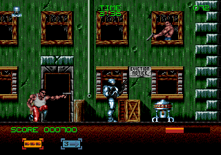 Скриншот игры RoboCop 3